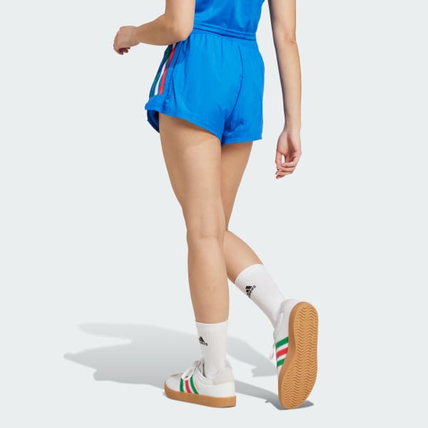 Blue Tiro Cut 3-Stripes Summer Shorts