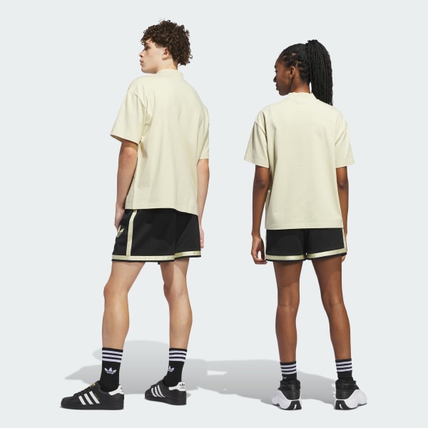 Đen Quần Short (Unisex)