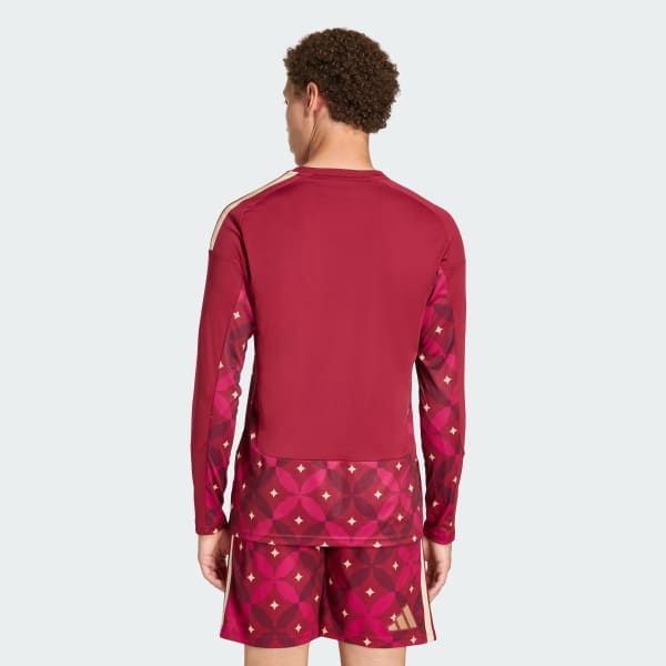 Burgundy Italy 26 Home Goalkeeper Long Sleeve Jersey