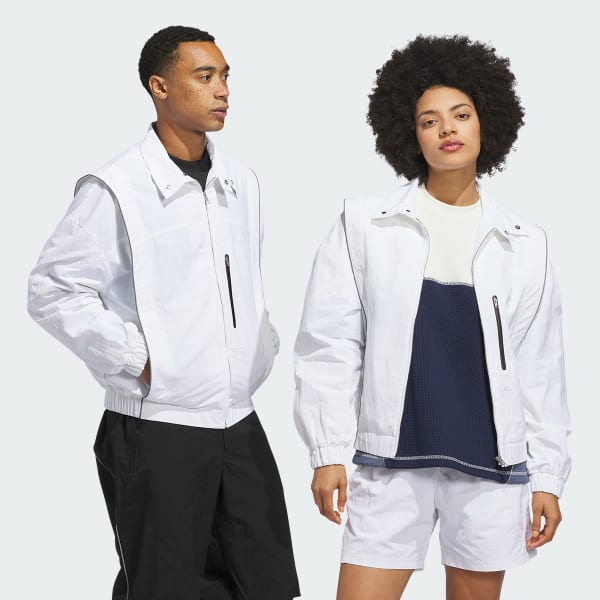 adidas Venice Wind Jacket - White | Free Shipping with adiClub