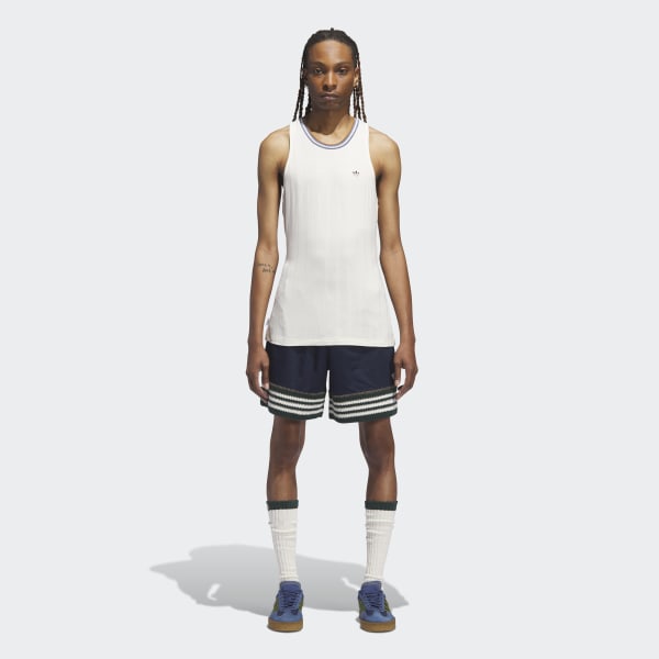 新品M アディダス x CLOT ショート IV ネイビーブルーJN7721 Buy adidas Originals x Clot Knit Short IV in blau | JN7721