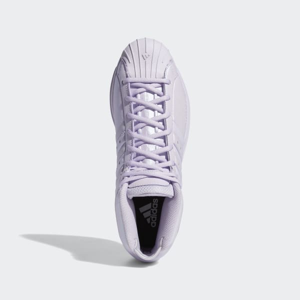 purple adidas pro model