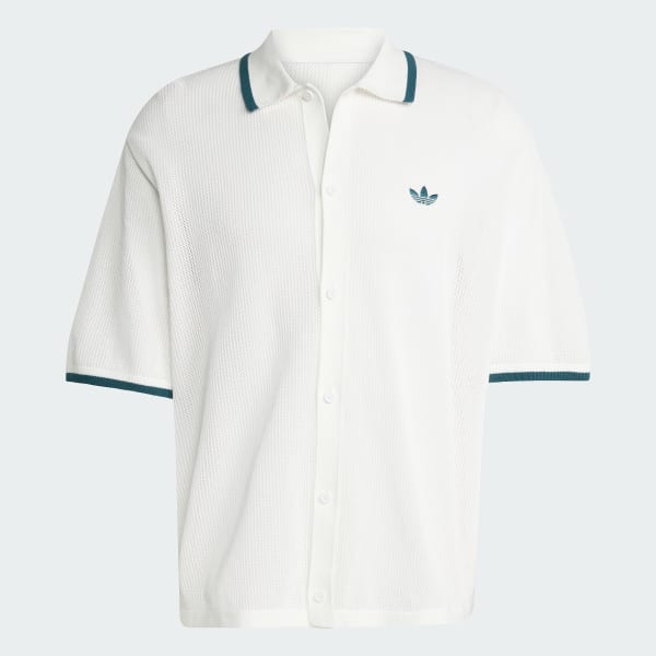 Adidas adidas Originals Button Down Knitted Shirt HOW TO BUY