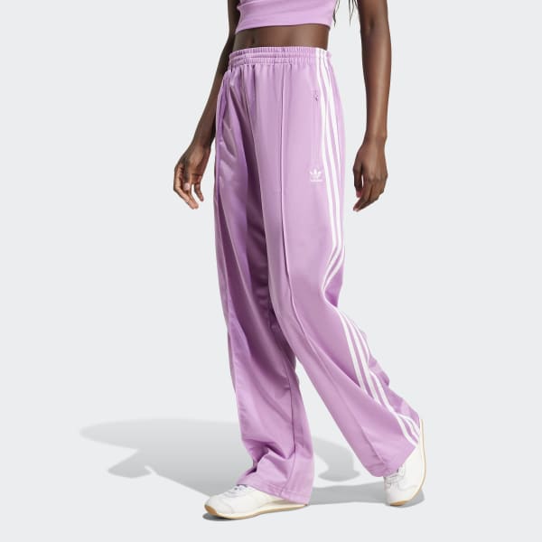 adidas Firebird Loose Track Tracksuit Bottoms Green adidas UK