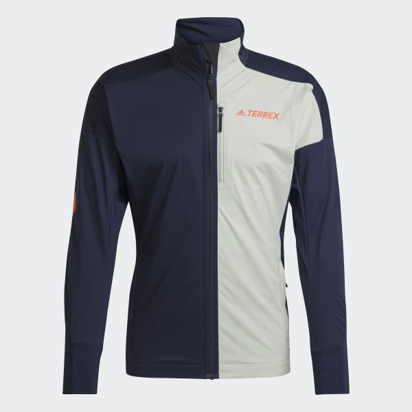 Niebieski Terrex Xperior Cross-Country Ski Soft Shell Jacket AT985