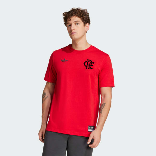 Camiseta CR Flamengo VRCT Vermelho adidas adidas Brasil
