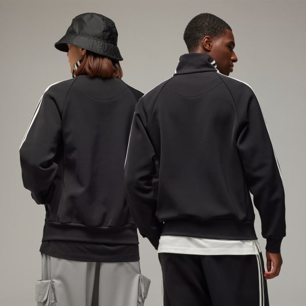 Black 3-Stripes Track Top