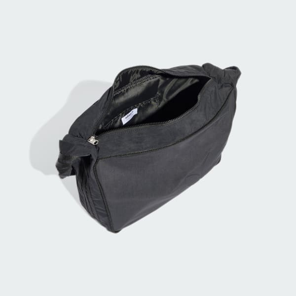 Black Crossbody Bowling Bag