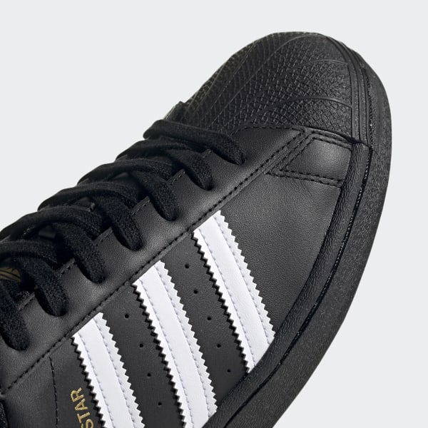 adidas originals superstar black and white size 3