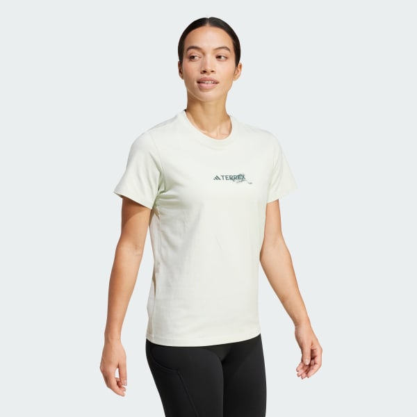 Verde Polo Estampado Terrex