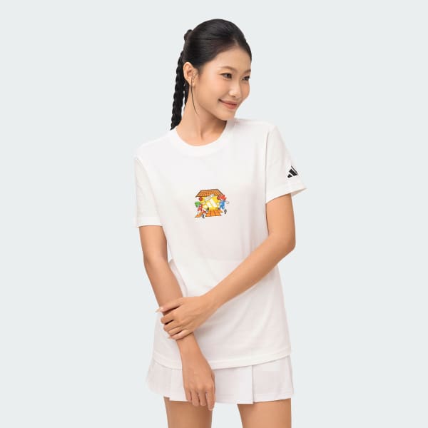 White GFX HOI AN W TEE - WHITE