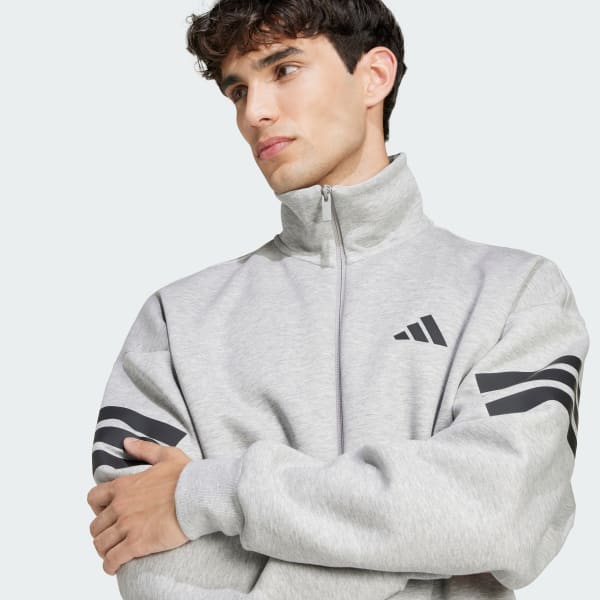 adidas Future Icons 3-Stripes Woven Track Jacket - Grey