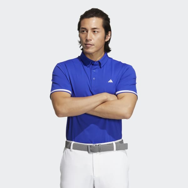 Blue Statement Punching Polo Shirt