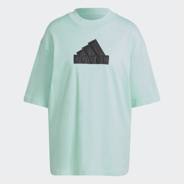 Green Future Icons Badge of Sport Boyfriend Tee