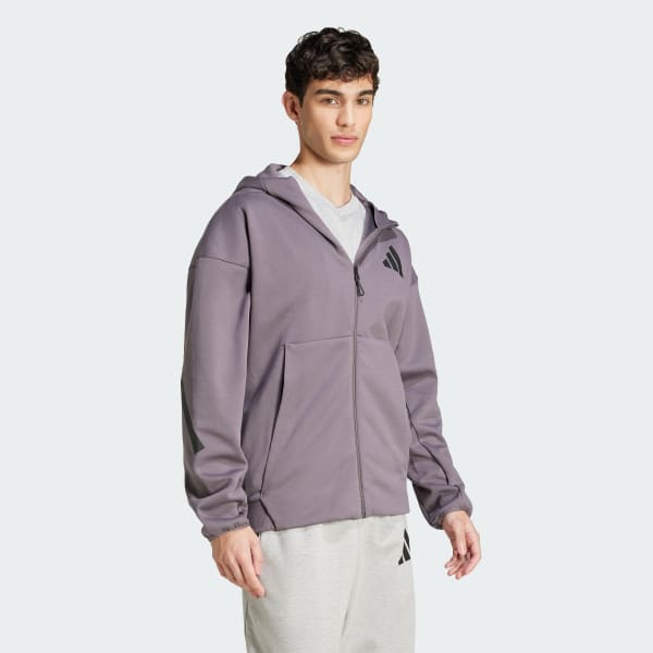 Grau New adidas Z.N.E. Zip-Hoodie