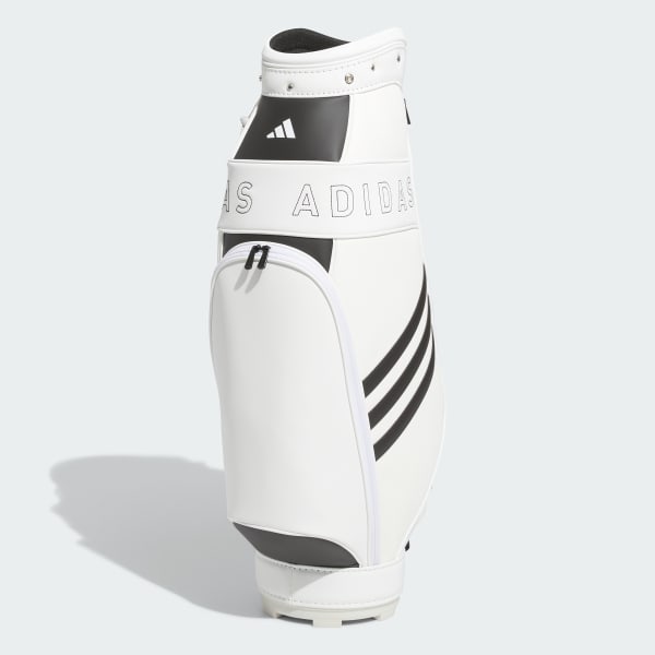 White 3-Stripes Polyurethane Golf Bag