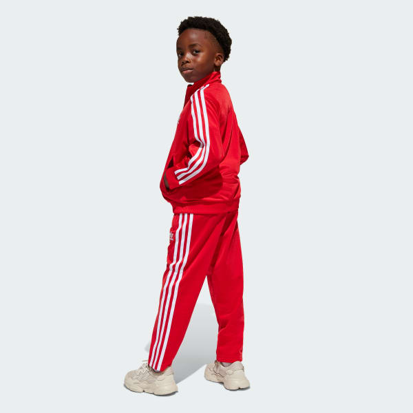 Rojo Conjunto Adicolor Firebird Niños