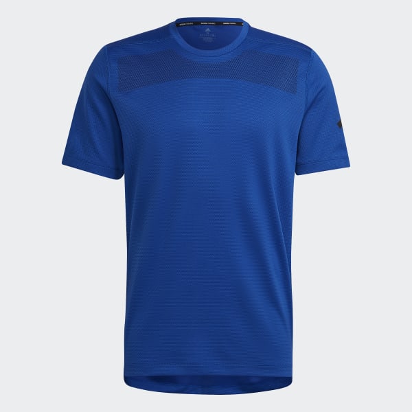 Blue Workout Front Rack Impact Print T-Shirt ZR903