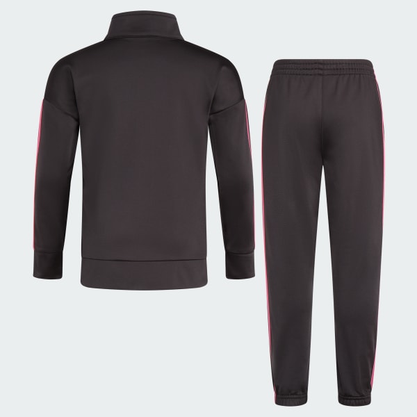 adidas Two-Piece Long Sleeve Hooded Pullover & Elastic Waistband