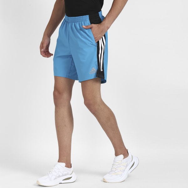 turquoise adidas shorts