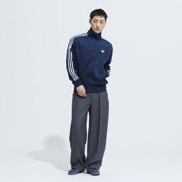 アディダス ファイヤーバード トラックトップ（ジャージ） - ブルー
