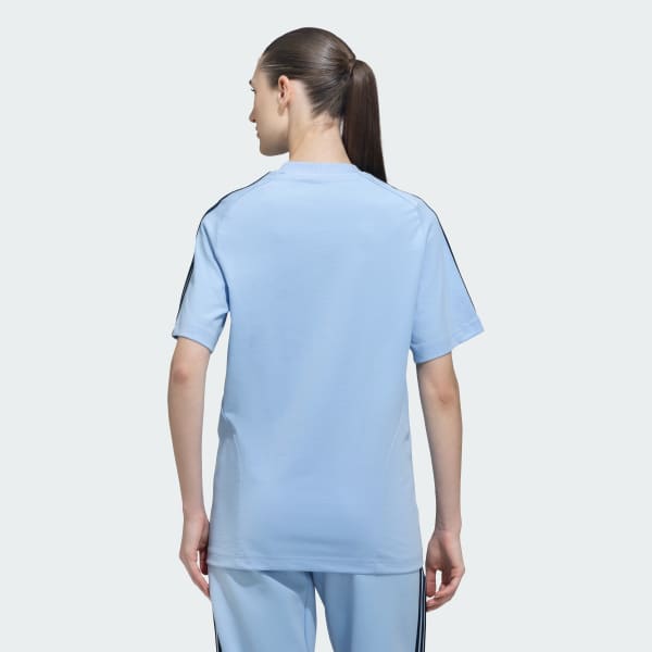 Blue INDIA CRICKET TRAVEL T-SHIRT