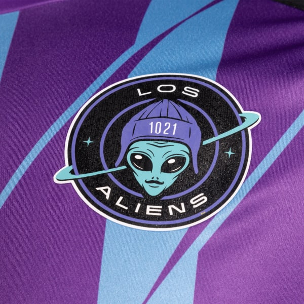 Violeta Jersey oficial Los Aliens Kings League  2025 Niños