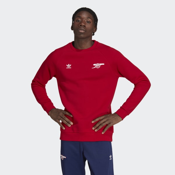Desarrollar Feudal personalidad adidas Arsenal Essentials Trefoil Crewneck Sweatshirt - Red | adidas UK