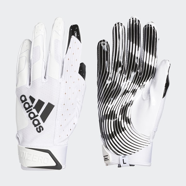white receiver gloves