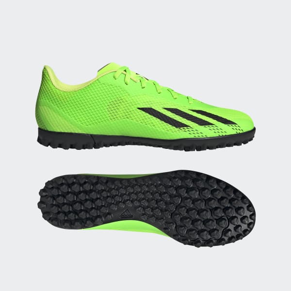 adidas X Speedportal.4 Turf Soccer Shoes - Green | Free