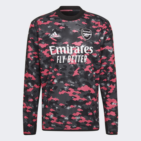 Ροζ Arsenal Pre-Match Warm Top BP639
