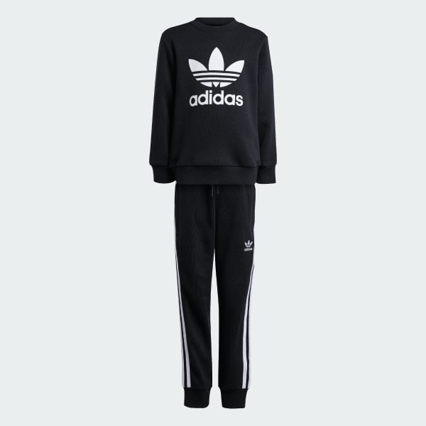 Preto Conjunto Adicolor – Criança
