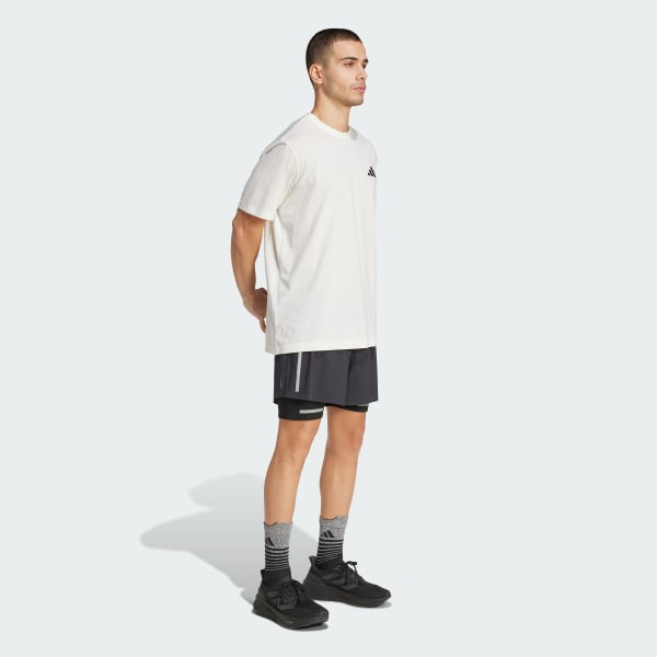 White Every Pace Graphic Tee