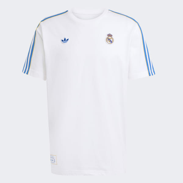 adidas Real Madrid ホワイトシャツ adidas Real Madrid Terrace Icons Tee - White | Free Shipping with