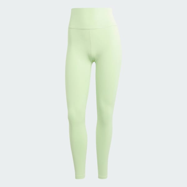 Verde Licras All Me Largo 7/8 Pretina Alta