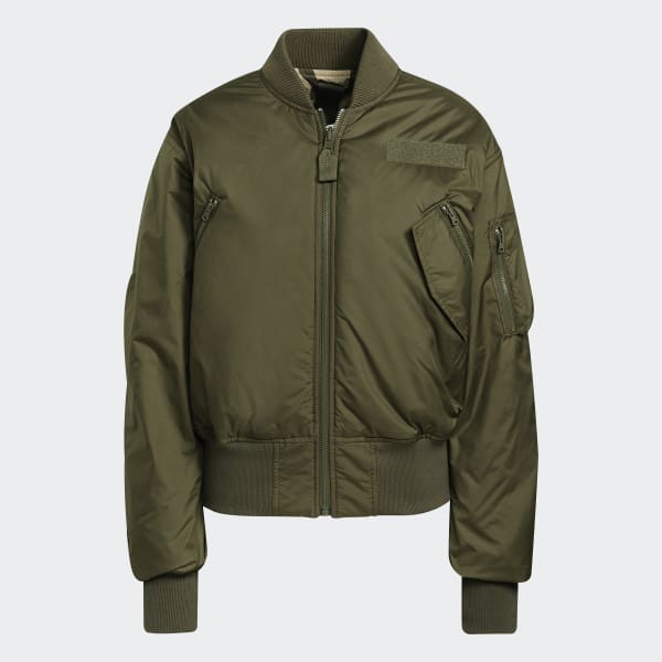 Green Parley Bomber Jacket ZF437