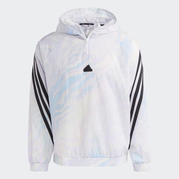 Adidas allover print hoodie shop