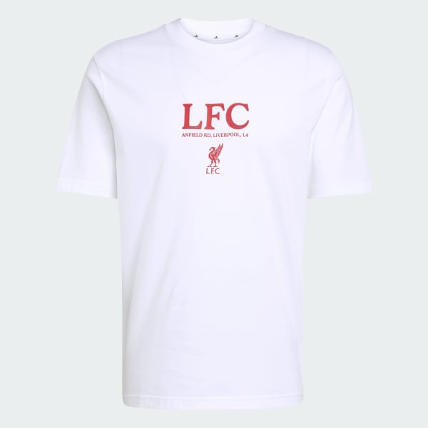 White Liverpool FC Seasonal Graphic Tee
