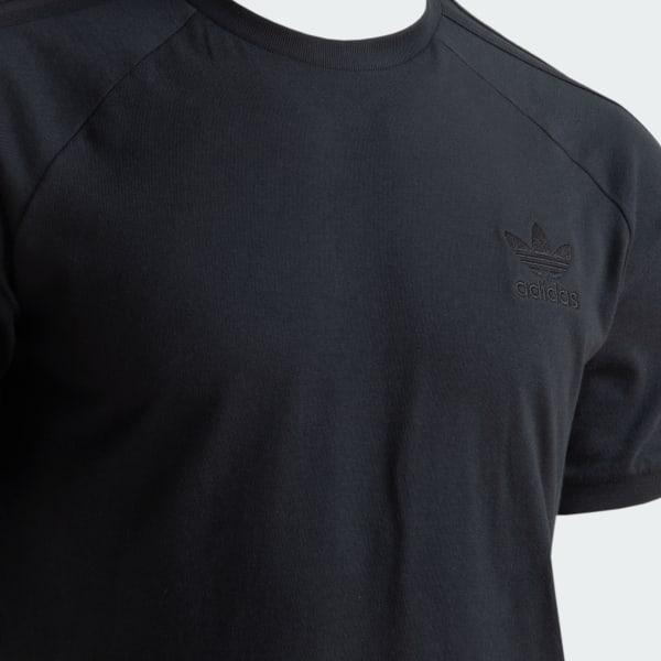 Preto 3-STRIPES TEE