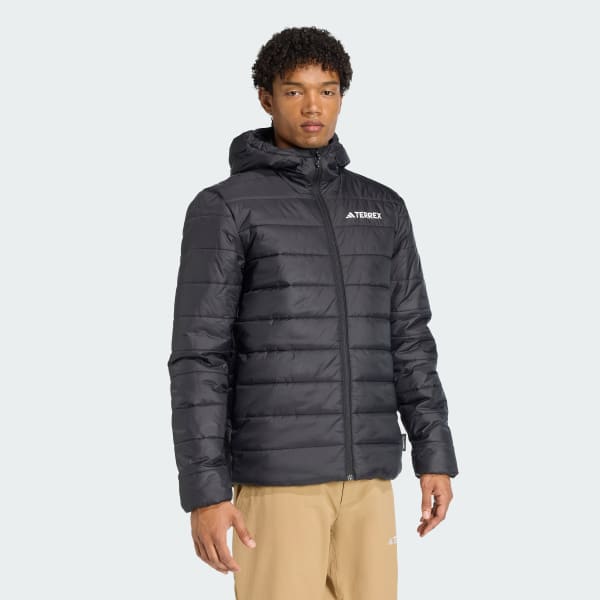Sort Terrex Multi Essentials CLIMAWARM isoleret jakke med hætte