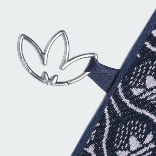 Bleu Serviette imprimé intégral Originals