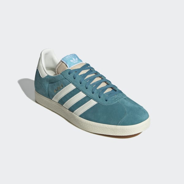 Gazelle adidas top turquoise