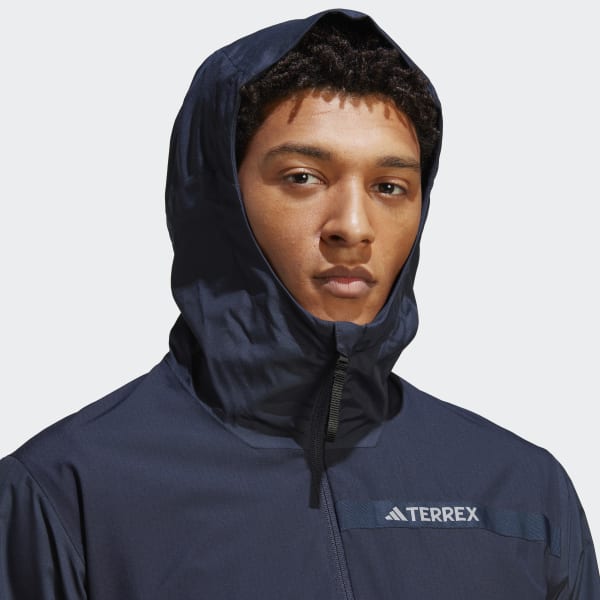 Niebieski Terrex Multi RAIN.RDY 2-Layer Rain Jacket 2