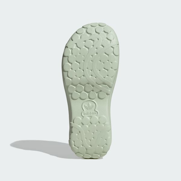 Green Adifom Stan Slides