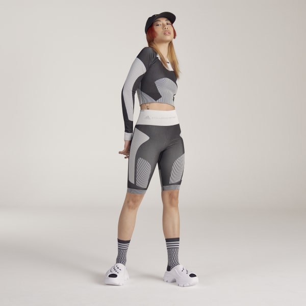 Sort adidas by Stella McCartney TrueStrength Seamless Short leggings VZ960