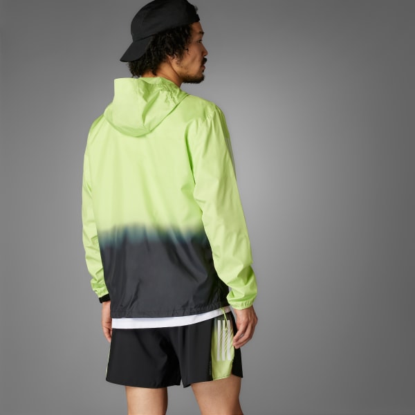 Verde Chaqueta Own the Run Colorblock