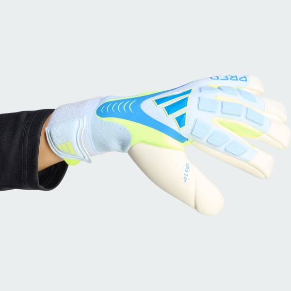 Blue PREDATOR GOALKEEPER GLOVE PRO HYBRID STRAP
