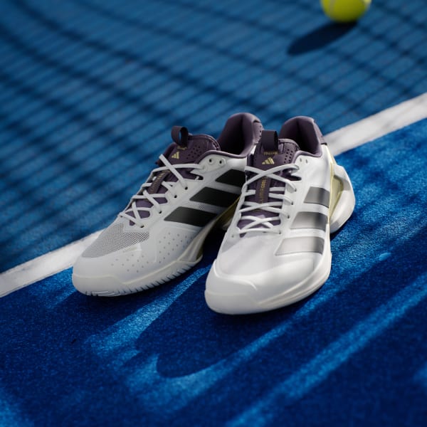 adidas adizero Ubersonic 5 Tennis Shoes - White | Free