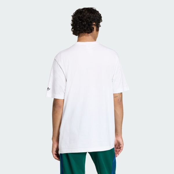 Branco T-SHIRT GFX VARSITY