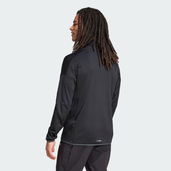 Zwart Terrex Xperior Climawarm Light Fleece Jack